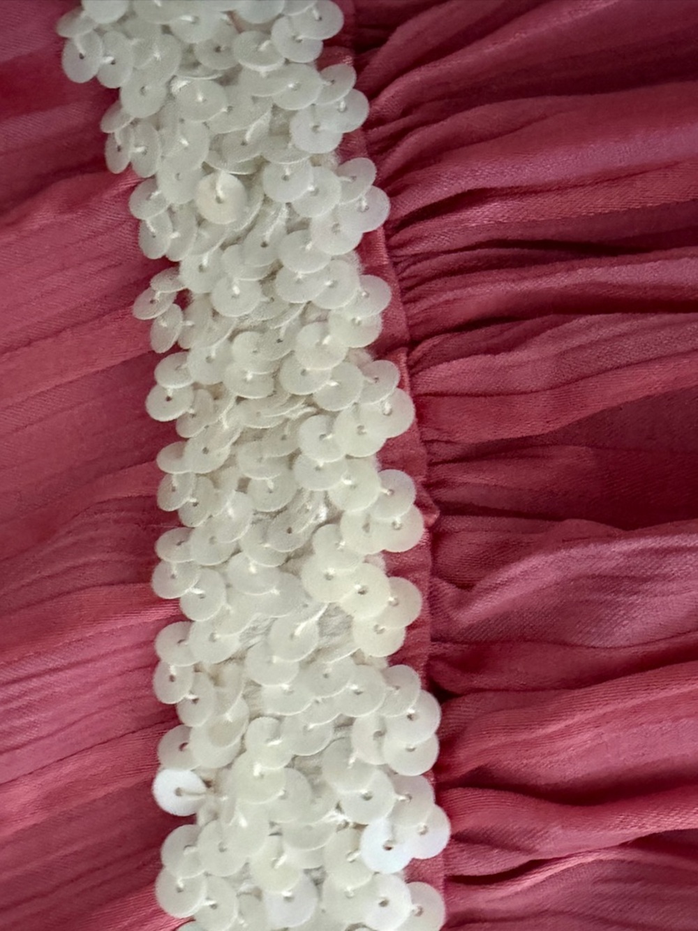 Vintage Wide Leg Pleated Palazzo Pants with White Sequin Waist Costume Circus - Picture 14 of 16